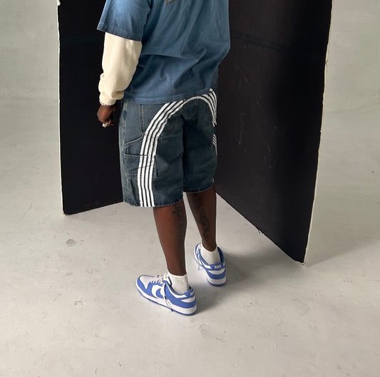 RITUAL STRIPE DENIM Blue